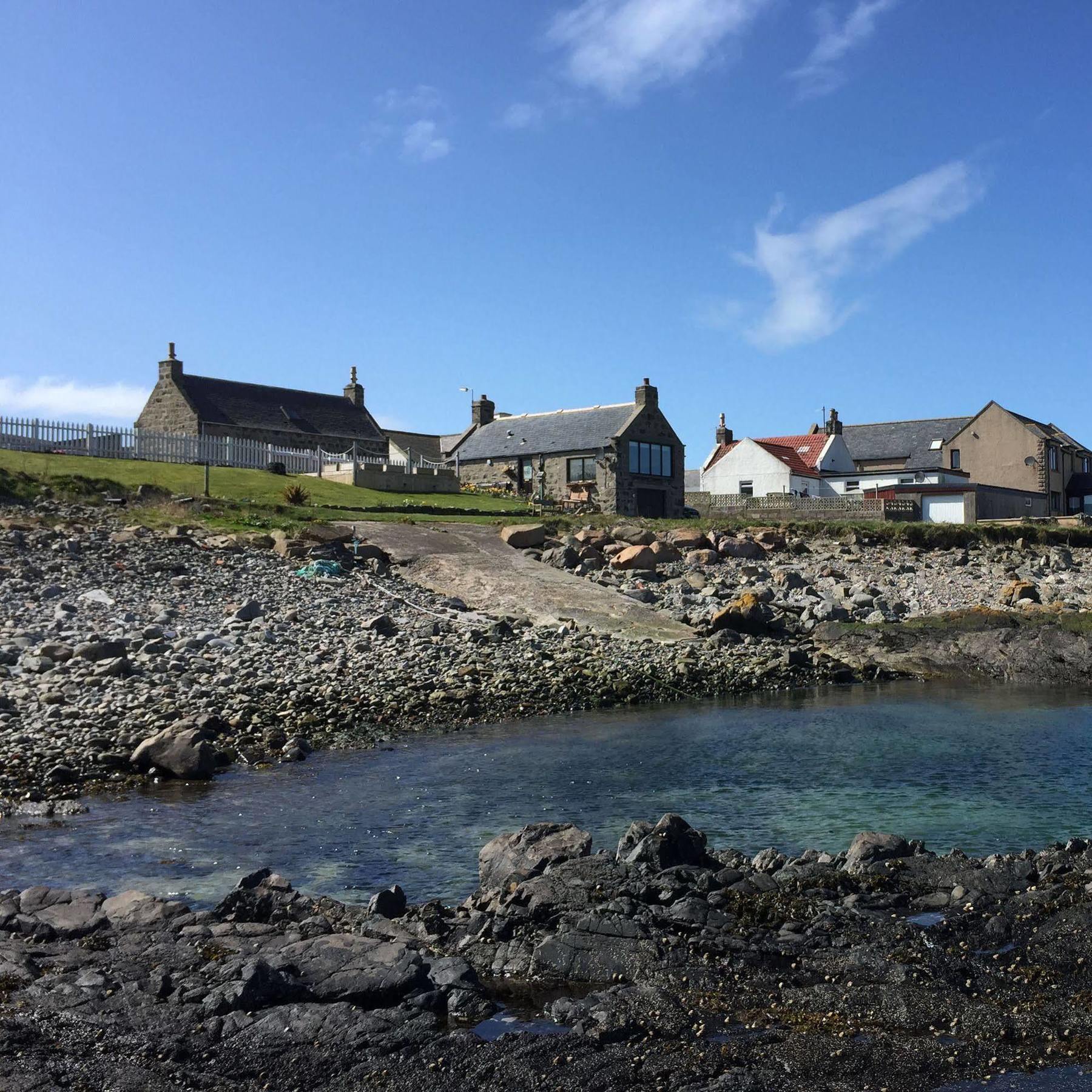 Pew With A View - Seafront Cottages Rosehearty Exterior foto